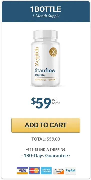 TitanFlow price 1 bottle