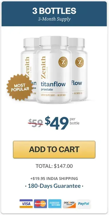 TitanFlow price 3 bottle